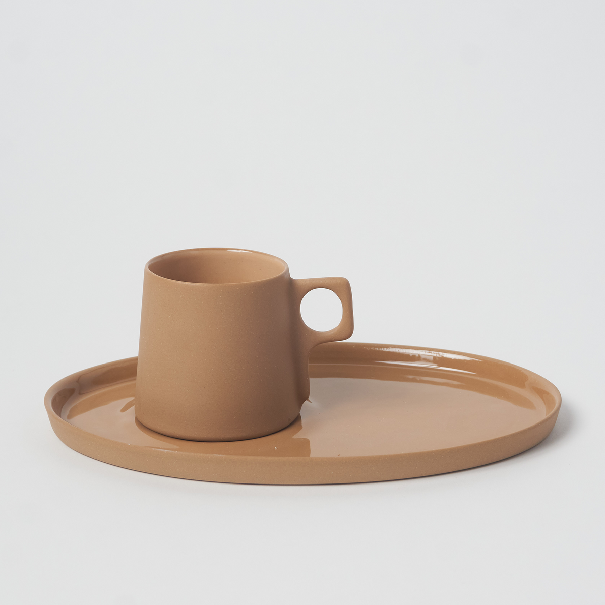 Luna Fincan Small / Gold Kahve
