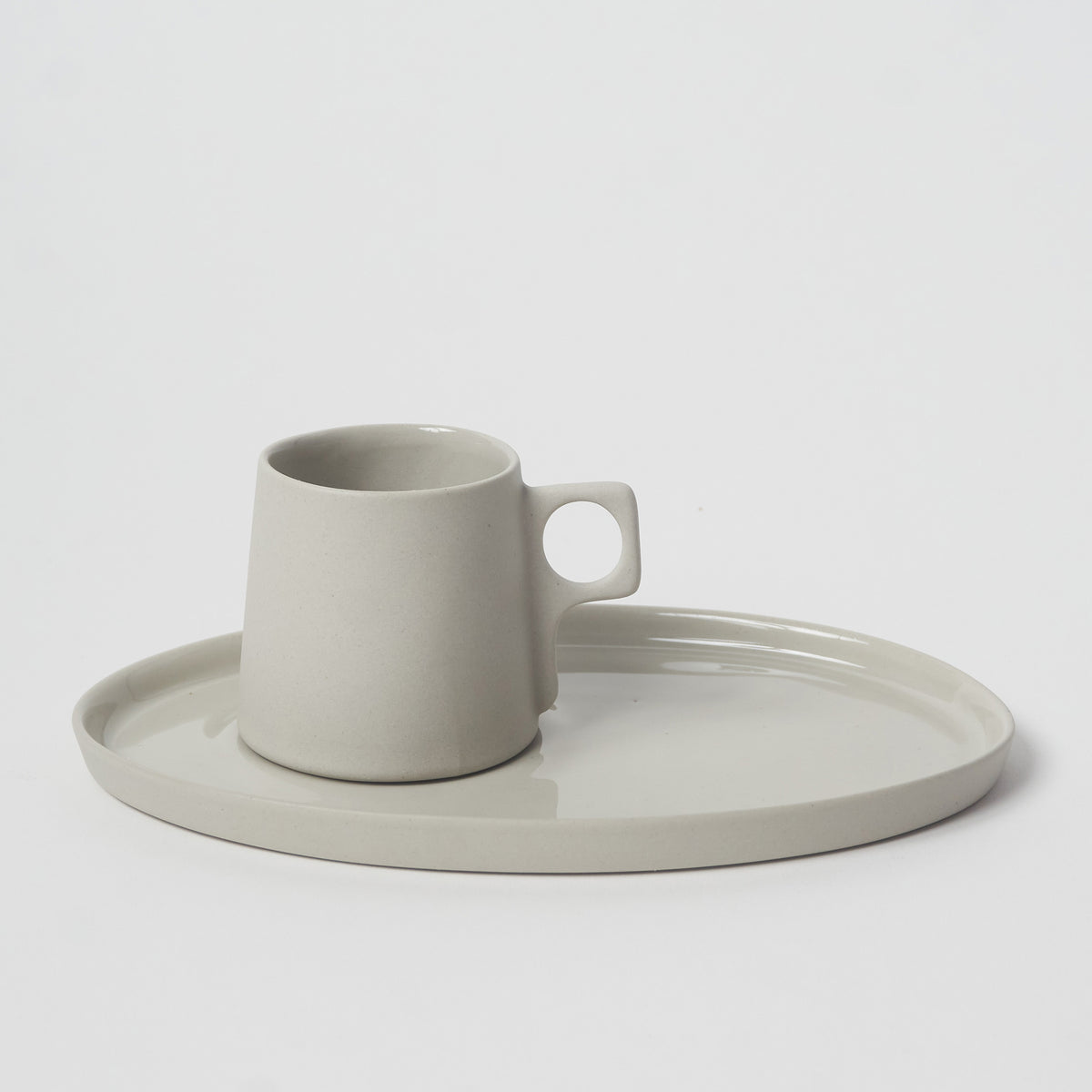 Luna Fincan Small / Açık Gri
