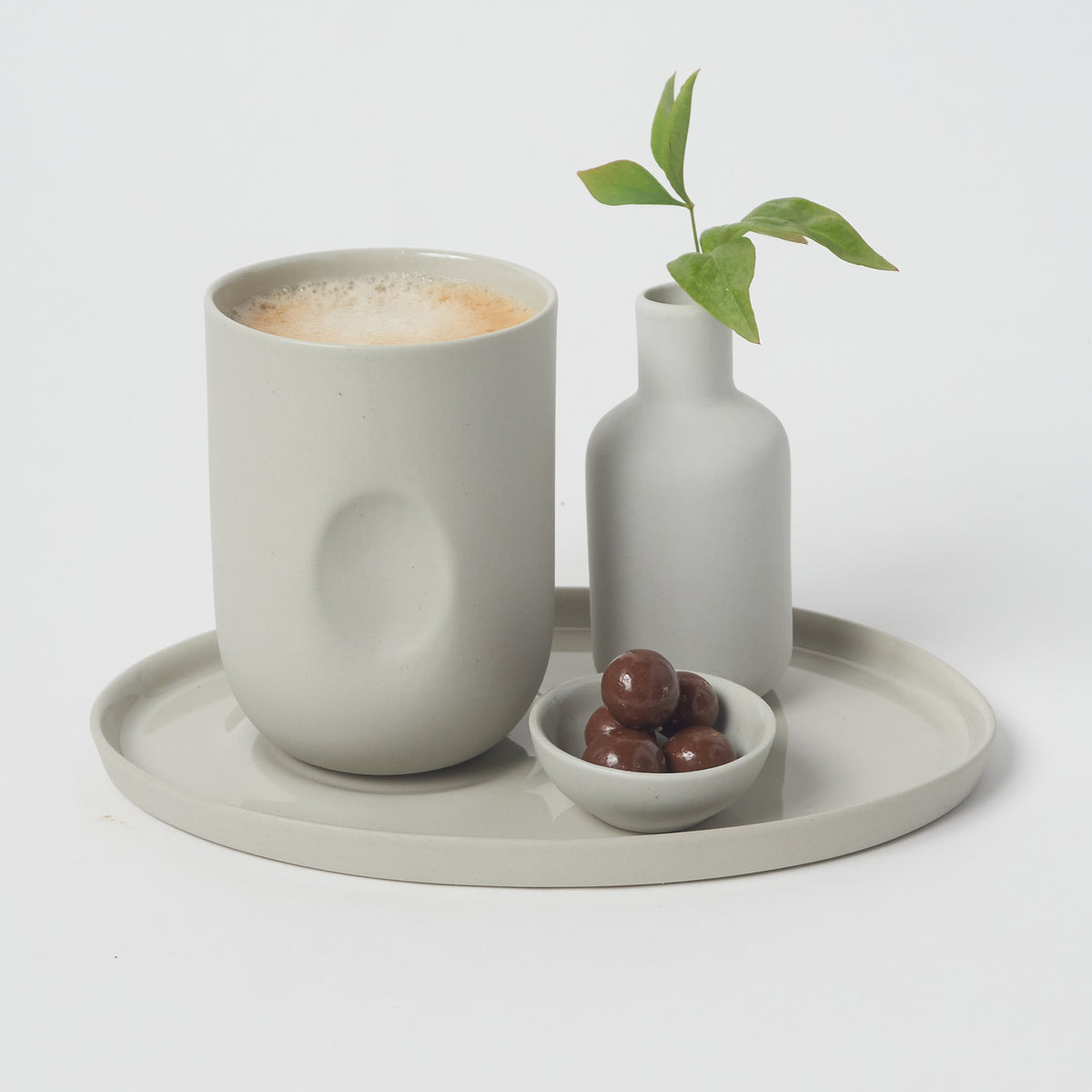 Touch Bardak Large / Açık Gri