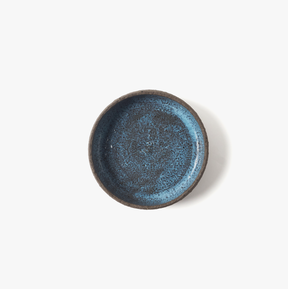 El Yapımı Stoneware Kase / Mineral Mavi