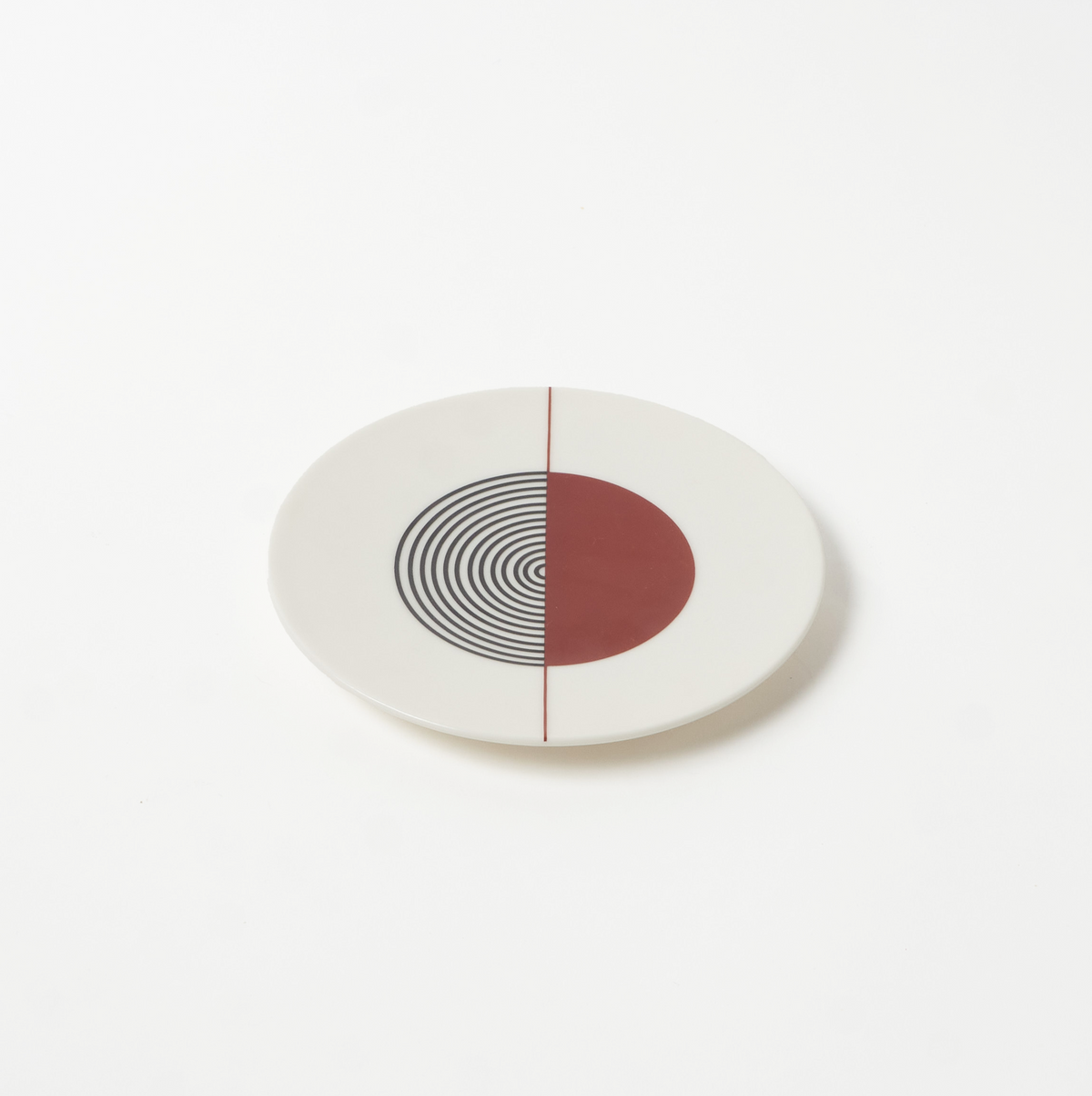 Rosso Dı Famıglıa / Mezzaluna Tabak / 15 cm