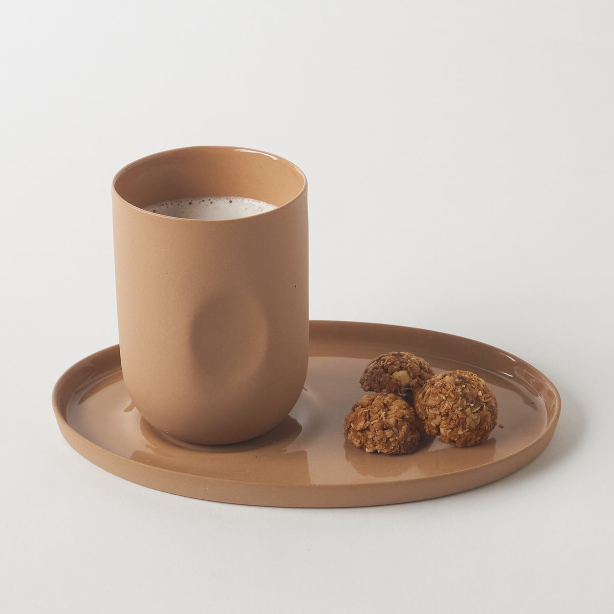 Touch Bardak Large / Gold Kahve