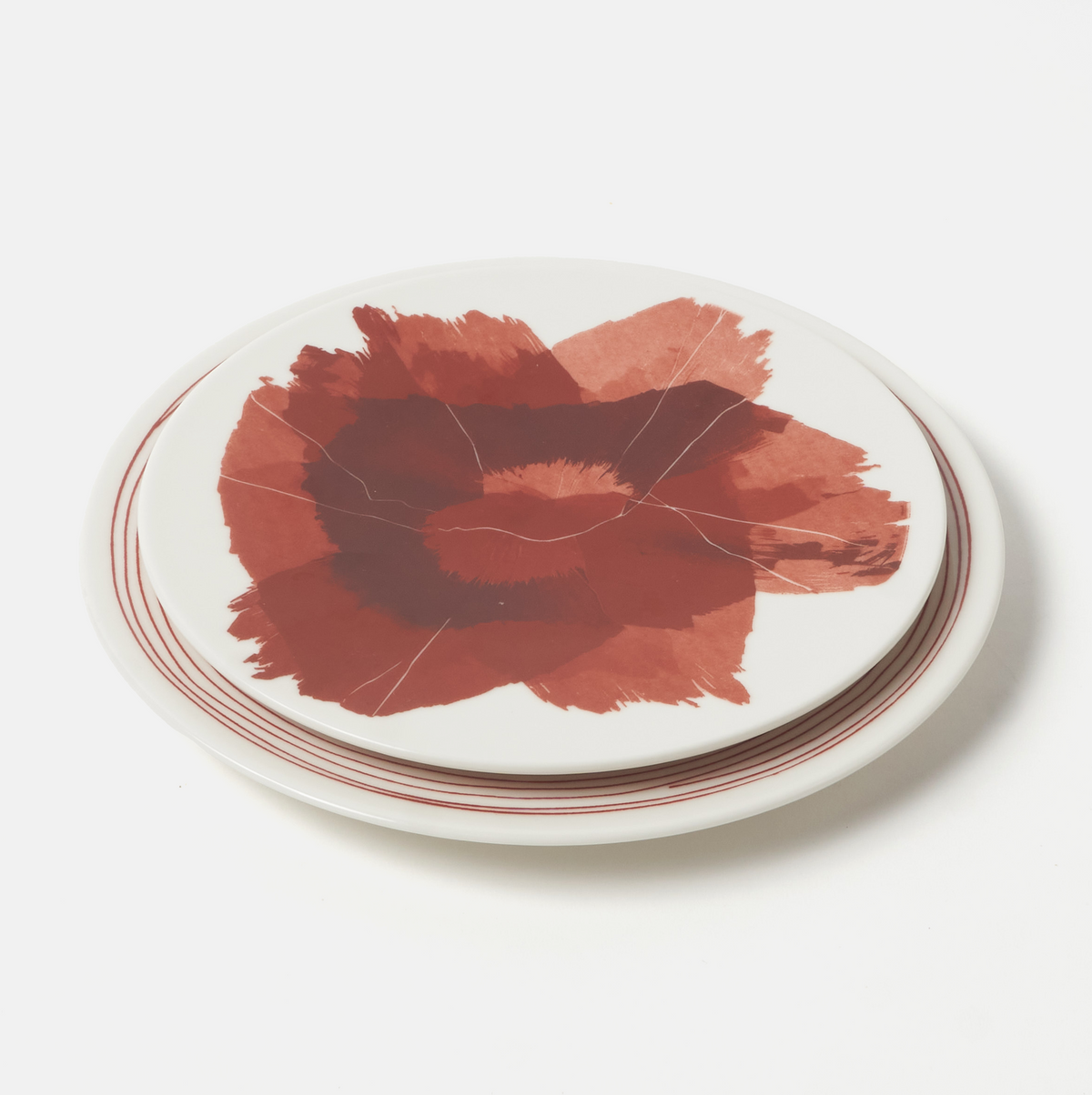Rosso Dı Famıglıa / Fıore Tabak / 22 cm