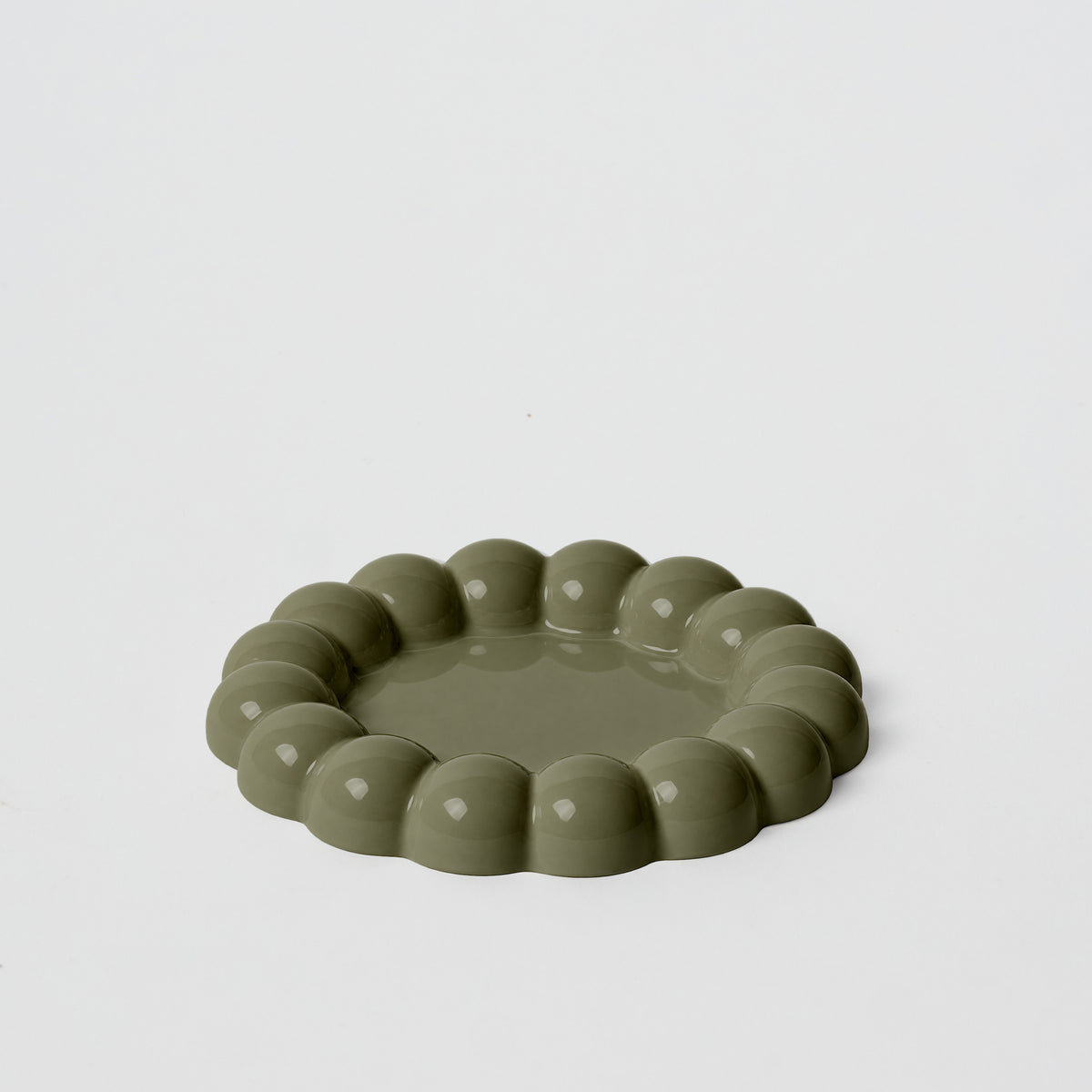 Lotus Kahve Tabağı / Nefti