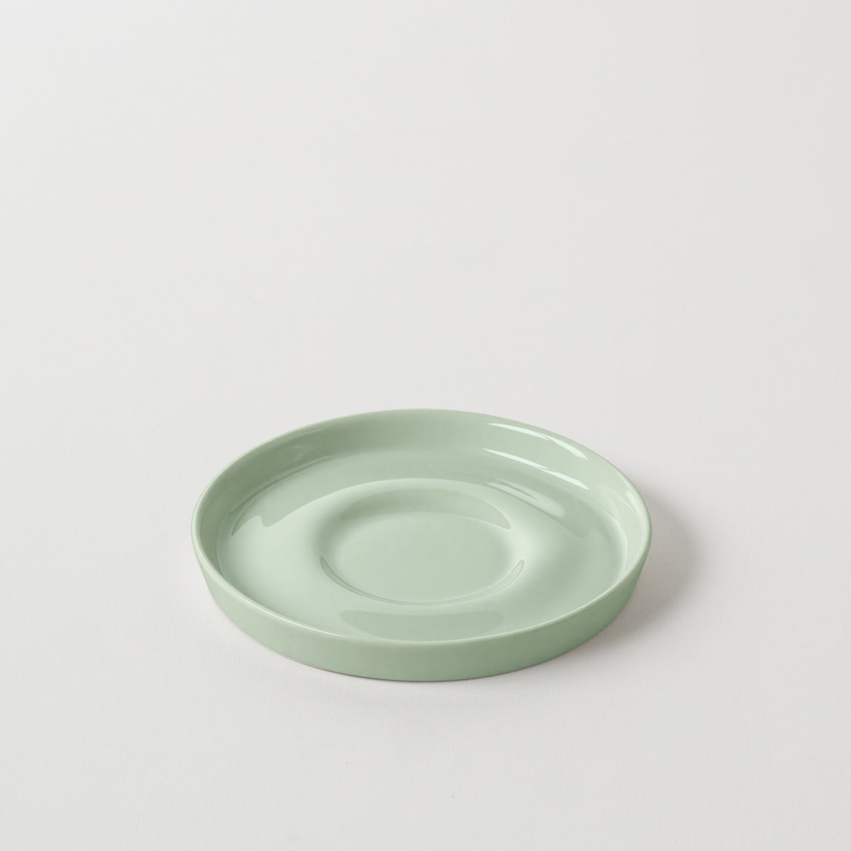 Basıc Yuvarlak Kahve Tabağı Small / Mint
