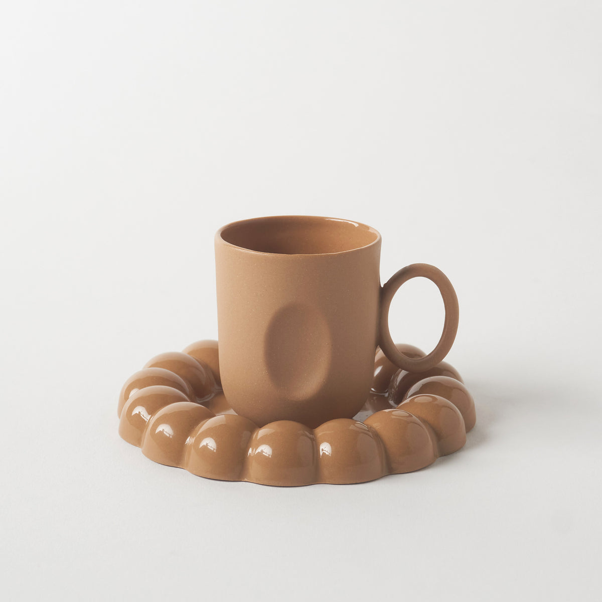 Touch Fincan Small / Gold Kahve